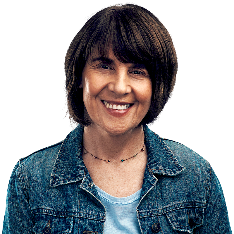 woman smiling