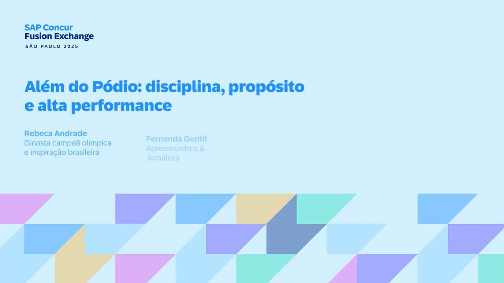 <span>Além do Pódio: Disciplina, Propósito e Alta Performance com Rebeca Andrade</span>
