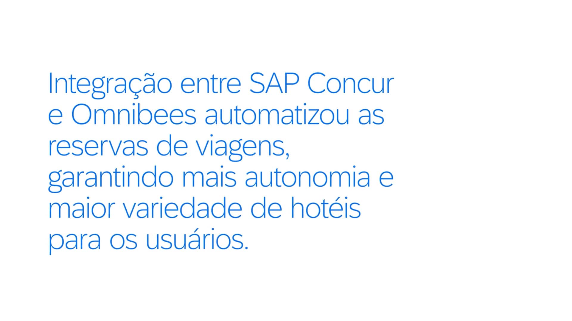 <span>TBG é pioneira na integração entre SAP Concur e Omnibees e eleva a eficiência em viagens corporativas</span>
