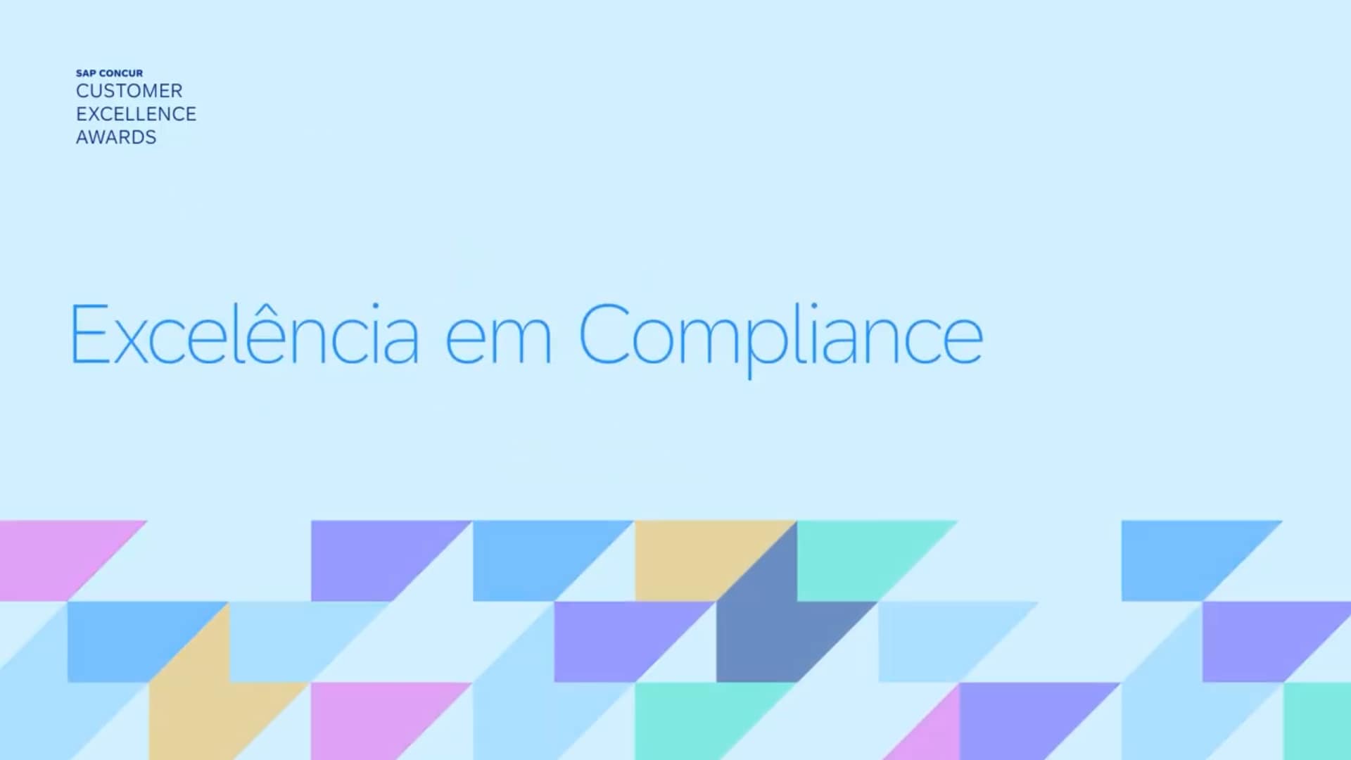 SAP Concur Customer Excellence Awards 2025 – Ipiranga 