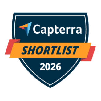 capterra shortlist badge