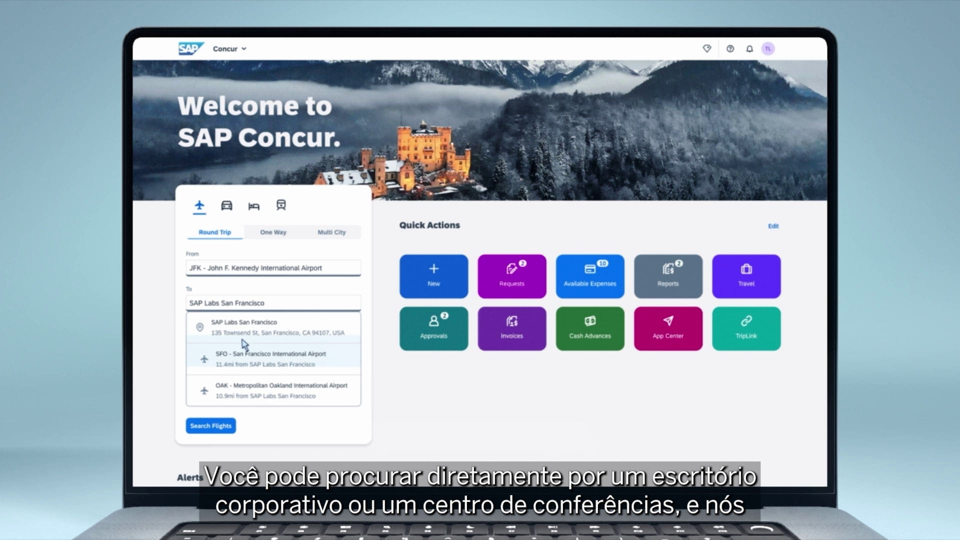 <span>A evolução do SAP Concur Travel (versão curta)</span>
