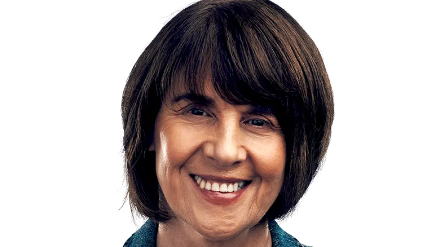 woman smiling
