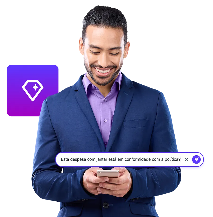 Business professional using Joule