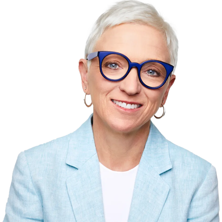 person smiling