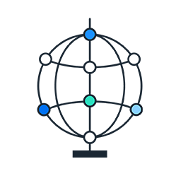 Globe pictogram