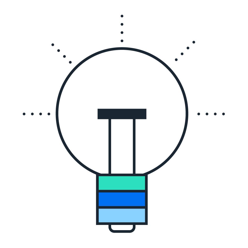Lightbulb pictogram