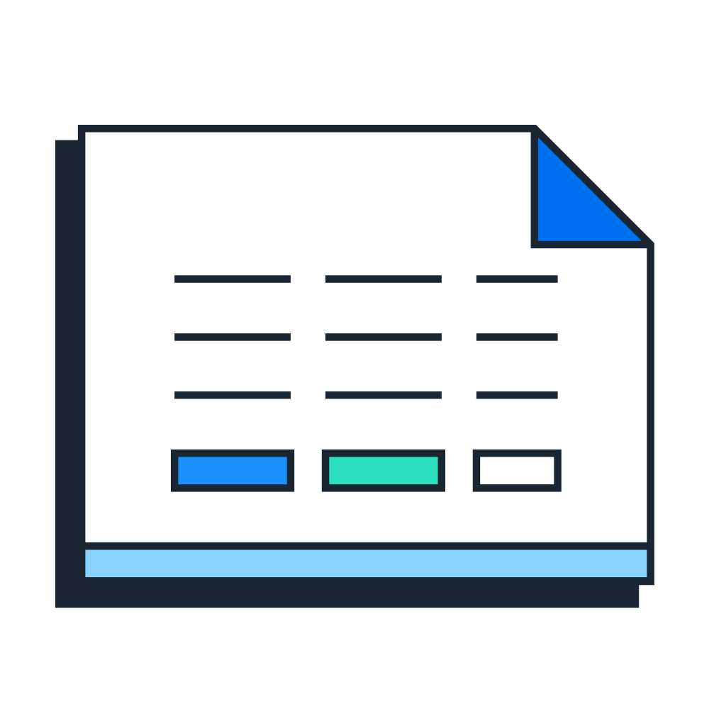 Invoice pictogram