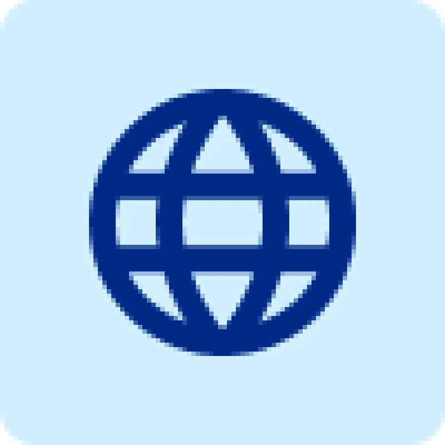 Globe icon