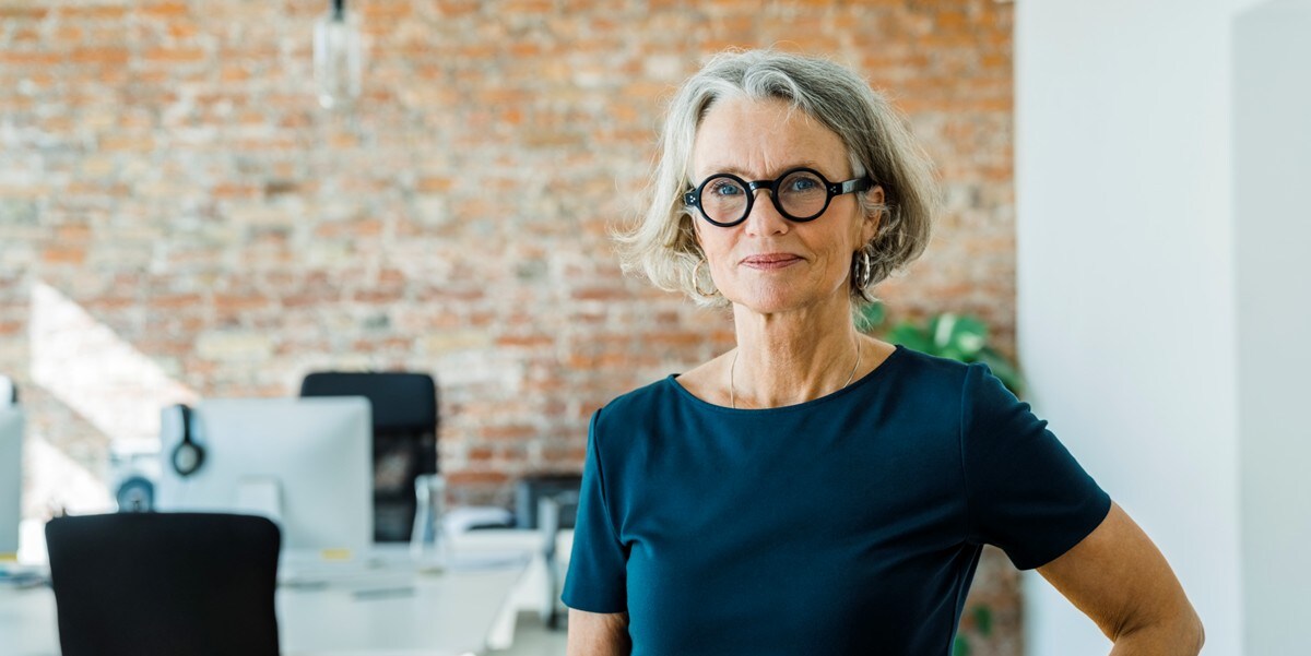professional woman in office