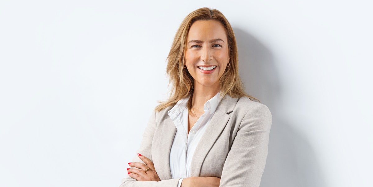 professional woman smiling